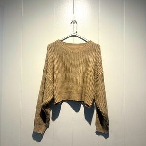 Medium tan sweater